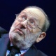 Umberto Eco durante um festival literário na cidade de Roma, Itália, em março de 2015 - Xinhua/Rex Shutterstock/ZUMAPRESS