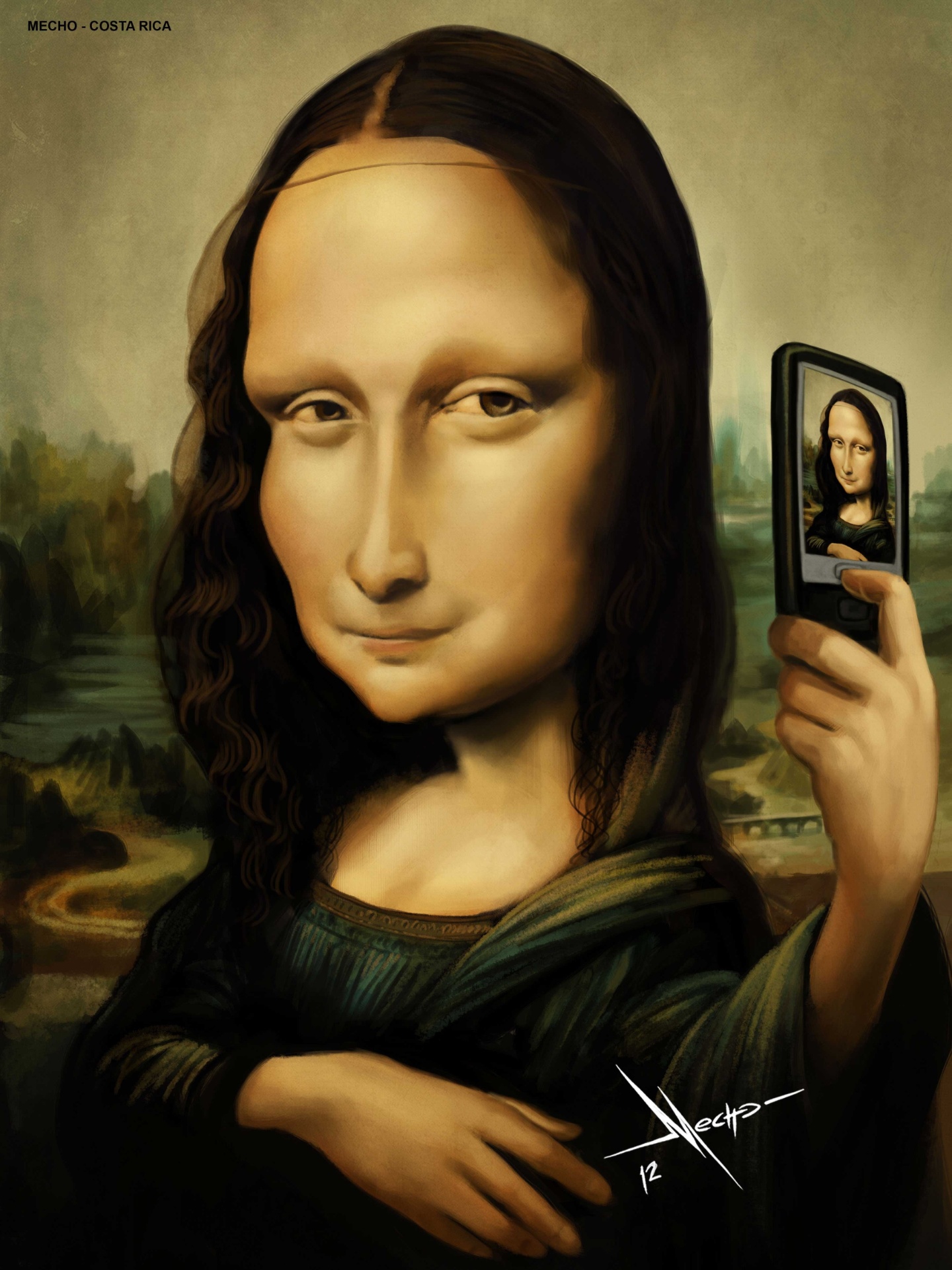 Sorrindo com a Mona Lisa - Divulgação