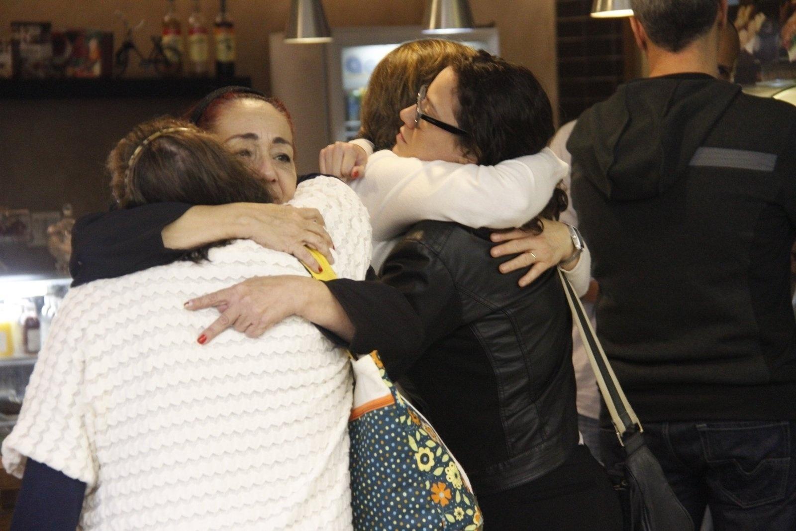 Amigos e familiares comparecem ao velório do ator e humorista Paulo Silvio - Marcos Ferreira / Brazil News