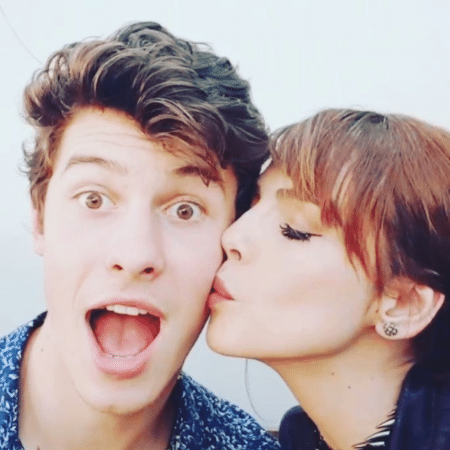 Titi Müller dá beijinho em Shawn Mendes  - Reprodução/Instagram