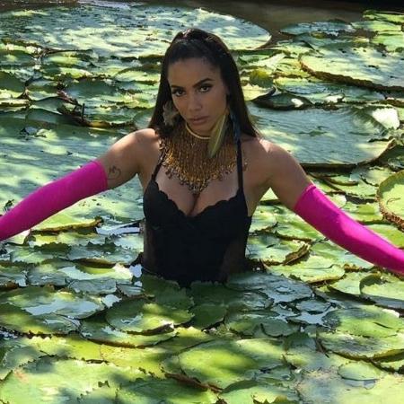 Anitta grava clipe na floresta amazônica - Reprodução/Instagram