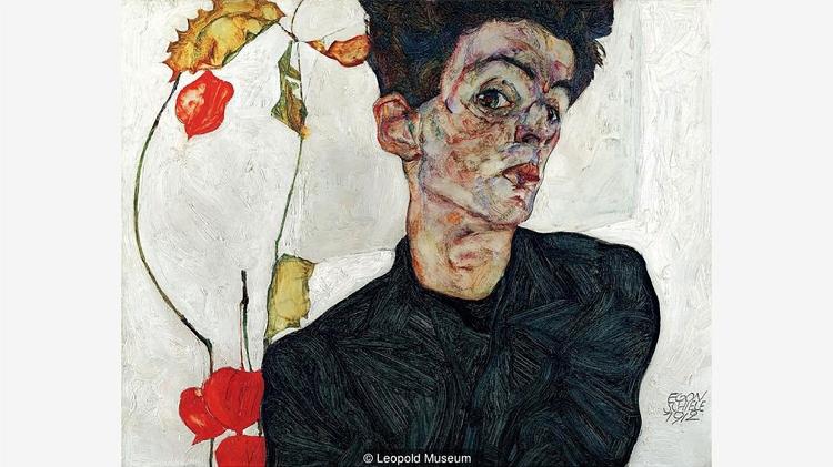 Figuras tortuosas e contorcidas de Schiele receberam pouca atenção em Viena - Leopold Museum - Leopold Museum