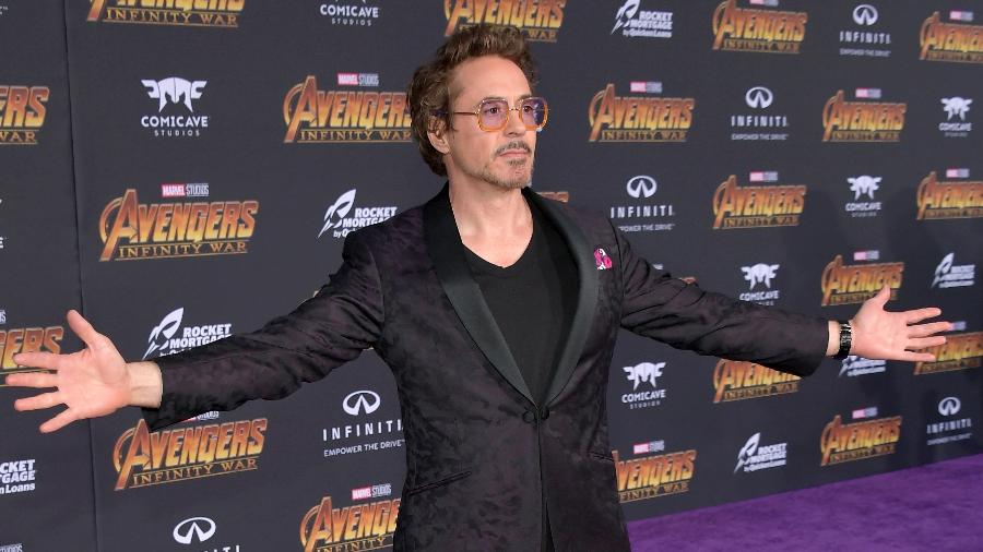 Robert Downey Jr.: agora virando Homem de Ferro na vida real - Getty Images