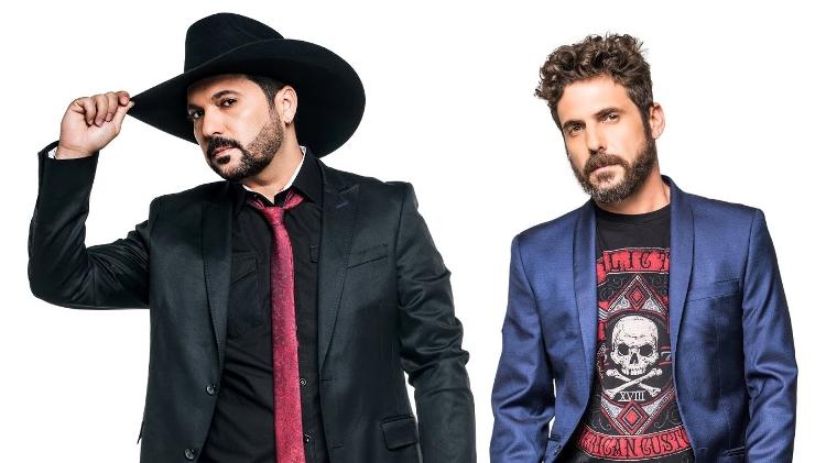 Edson e Hudson voltaram a tocar juntos - Divulgação - Divulgação