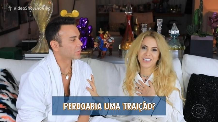 Joelma conversa com Matheus Mazzafera - Reprodução/Globo