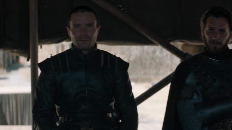 Gendry Baratheon com uma pessoa desconhecida ao seu lado - Divulgação - Divulgação