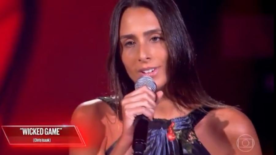 Amanda Coronha no "The Voice Brasil": cantora é conhecida por vídeos postados na internet - Reprodução/Instagram