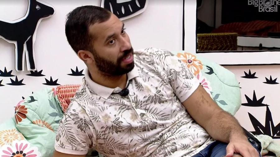 BBB 21: Gilberto conversa com Sarah no quarto cordel - Reprodução/ Globoplay
