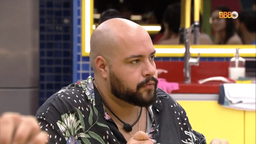 BBB 22: Tiago Abravanel foi alvo de comentário homofóbico do ex-BBB Adrilles Jorge - Reprodução/Globoplay
