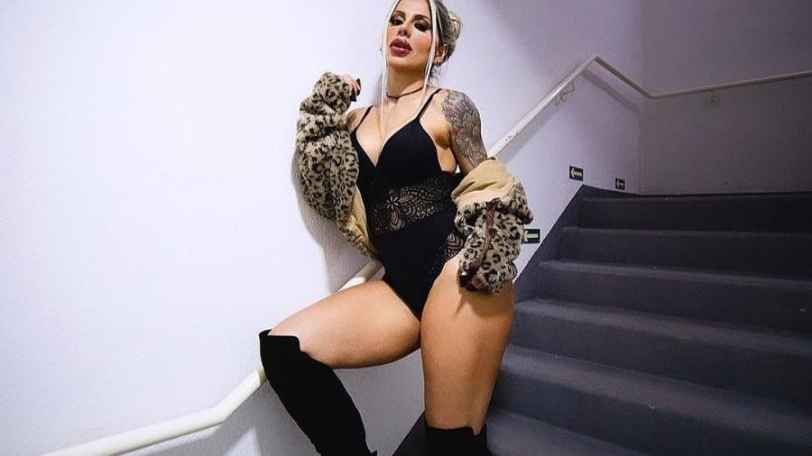 Vanessa Mesquita, ganhadora do "BBB 14", posa de lingerie  - Reprodução/Instagram