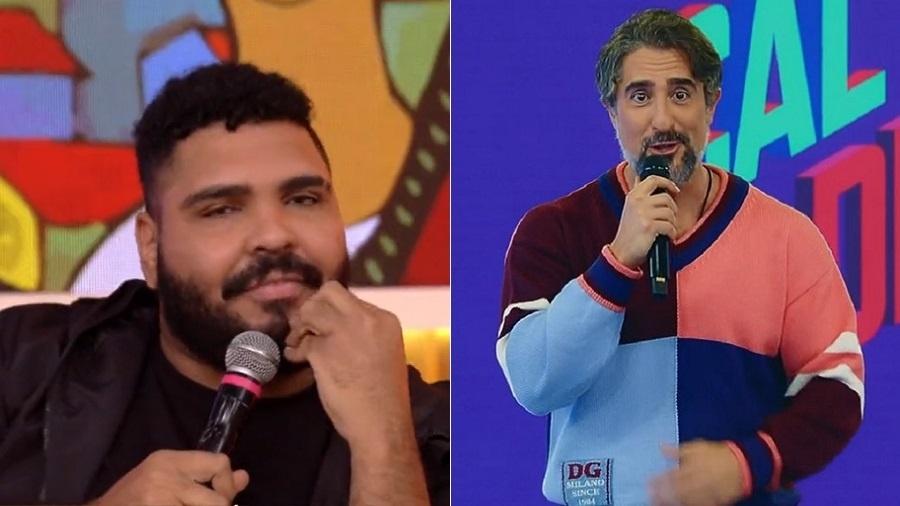 Marcos Mion se diverte com piada de Paulo Vieira sobre ser resgatado pela Globo - Reprodução/TV Globo