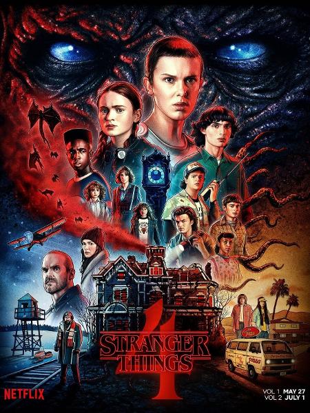 Stranger Things: Quarta temporada ganha pôster com personagens novos