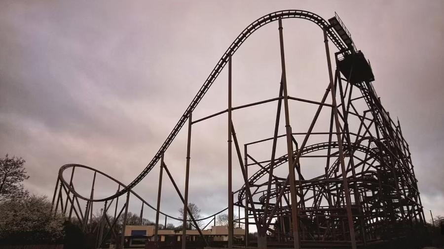 Parque temático Camelot fechado em Chorley, Lancashire - Simon Sugden/Abandoned Britain