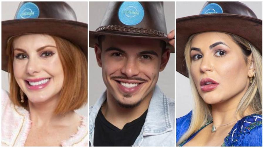 A Fazenda 2022: Deborah, Thomaz e Deolane estão no elenco do reality show - Divulgação/RecordTV
