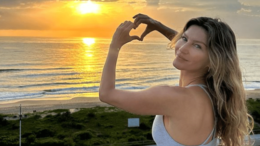 Gisele Bündchen curtiu férias no Brasil após divórcio ano passado - Reprodução/Instagram
