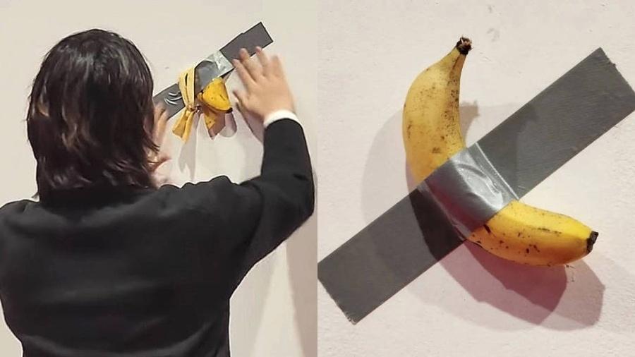 Estudante sul-coreano come obra de arte exposta em museu - Reprodução/Instagram