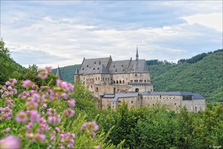 Castelo de Vianden, Vianden, em Luxemburgo