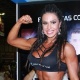 A modelo Gracyanne Barbosa exibiu o corpo malhado para o público durante a feira "Arnold Classic Brasil", na Barra da Tijuca, no Rio de Janeiro - Graça Paes/Brazil News
