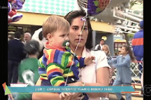 Bebês de Anjo Mau - Reprodução/TV Globo - Reprodução/TV Globo