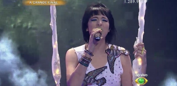 Jenni Mosello, vice-campeã do "X Factor", que reconheceu talento do vencedor Cristopher - Reprodução - Reprodução