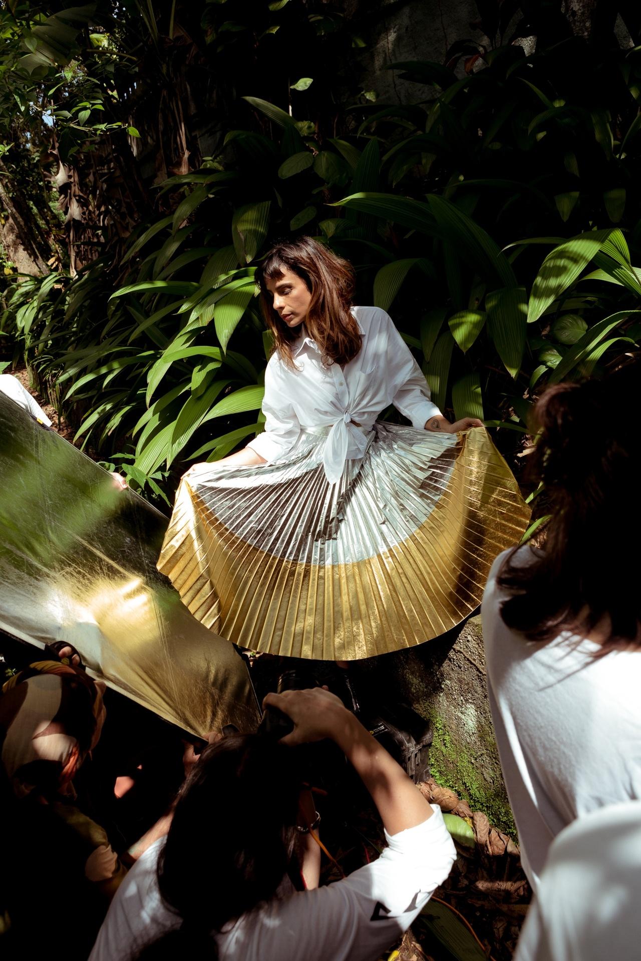 Maria Ribeiro posa para campanha da EVA - David Gonçalves/Divulgação