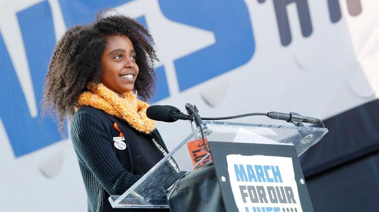 Naomi Wadler - Reprodução/Instagram - Reprodução/Instagram