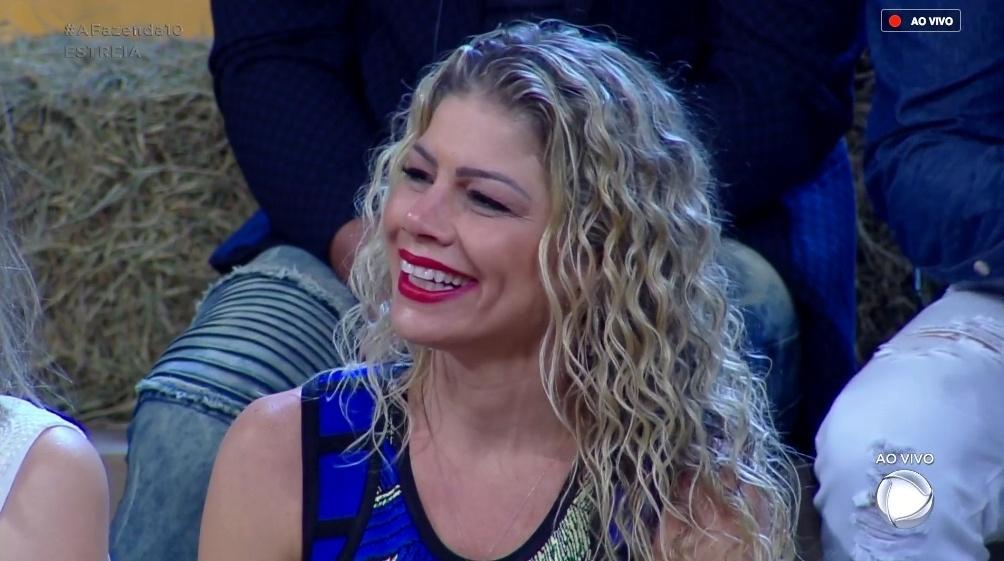 Cátia Paganote entra em "A Fazenda 10" - Reprodução/RecordTV