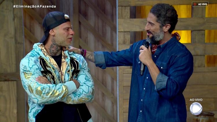 Stronda chorando - Reprodução/RecordTV - Reprodução/RecordTV