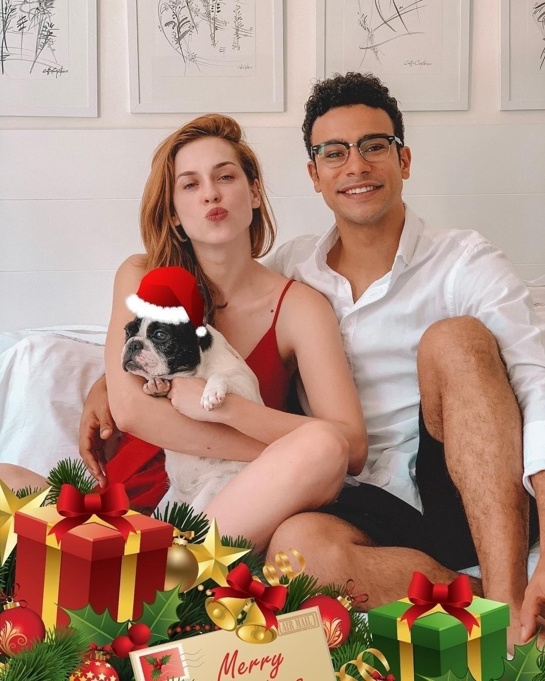 Sophia Abrahão e Sérgio Malheiros passaram o Natal juntinhos - Reprodução/Instagram