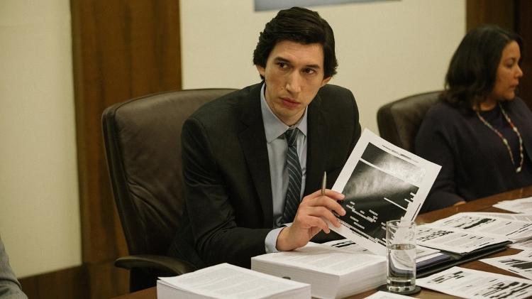 Adam Driver em cena de "The Report" - Divulgação/Atsushi Nishijima - Divulgação/Atsushi Nishijima