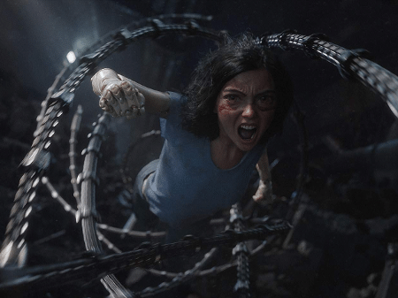 Cena de "Alita: Anjo de Combate" - Reprodução