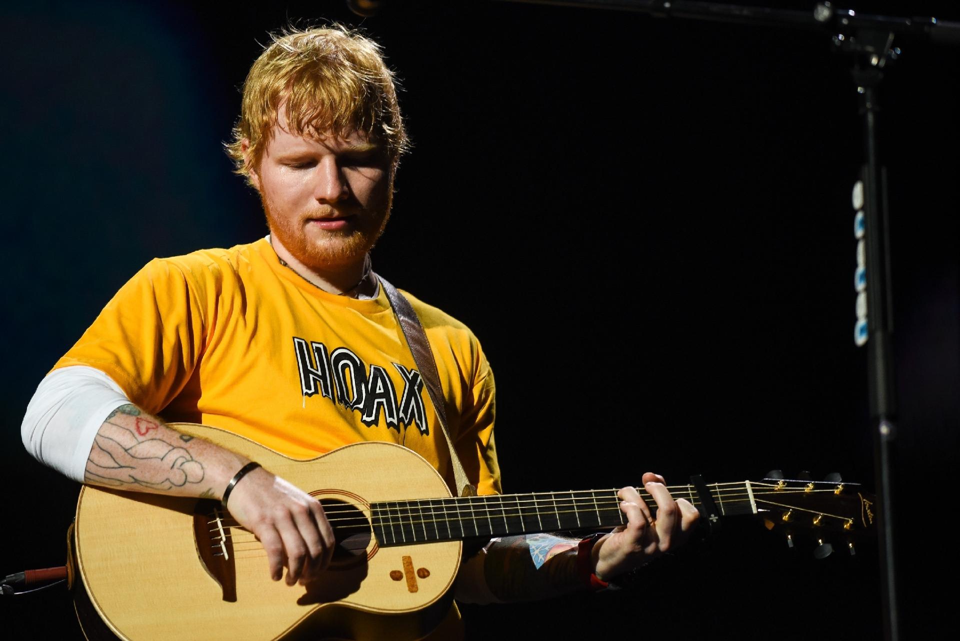 Ed Sheeran apresenta a turnê "Divide" para São Paulo - Flavio Moraes/UOL