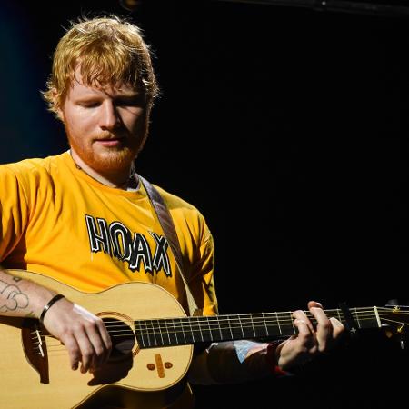 Ed Sheeran durante apresentação em São Paulo - Flavio Moraes/UOL