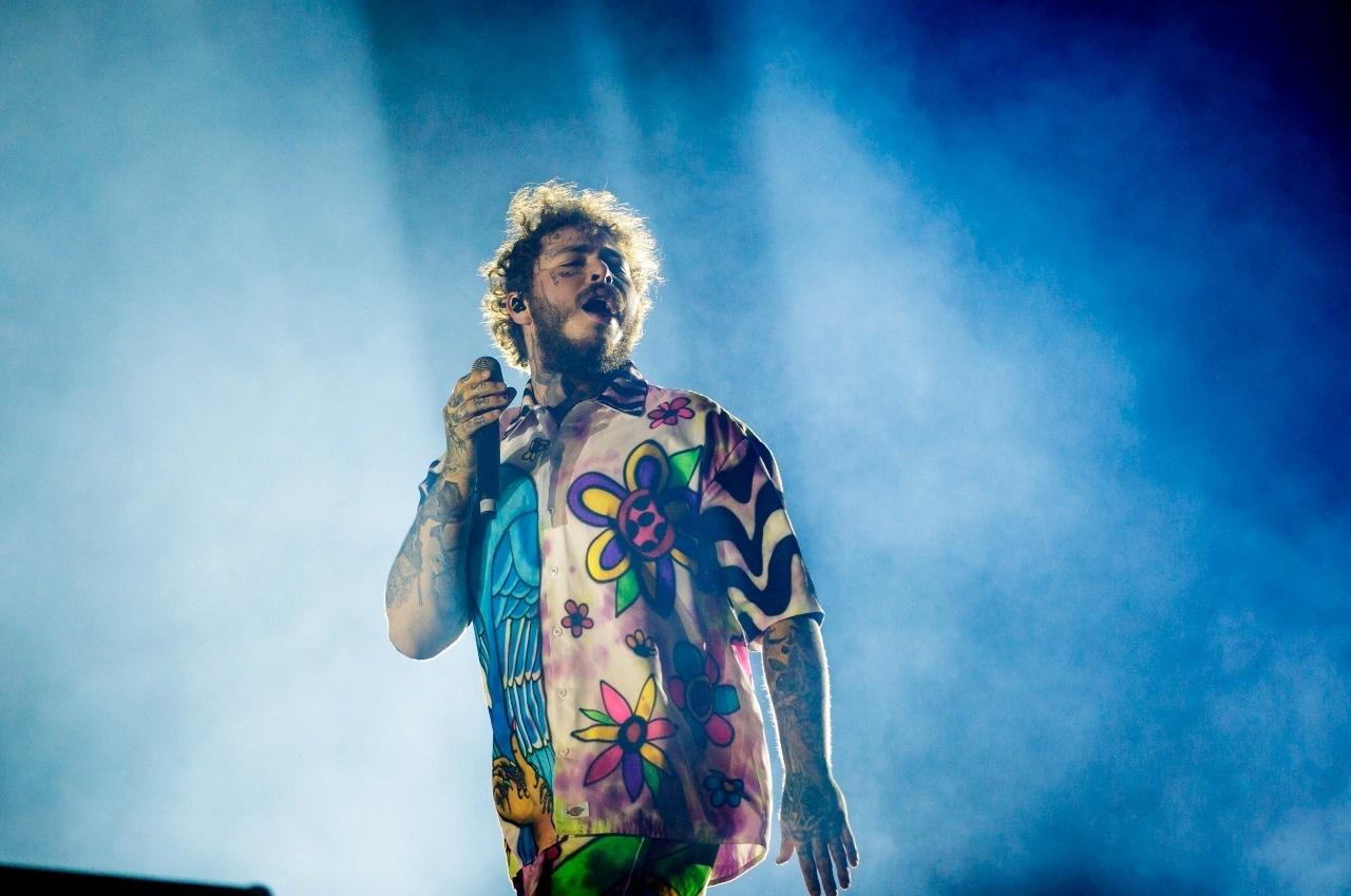 Post Malone se apresenta no Lollapalooza Brasil 2019, no Autódromo de Interlagos, em São Paulo - Mariana Pekin/UOL