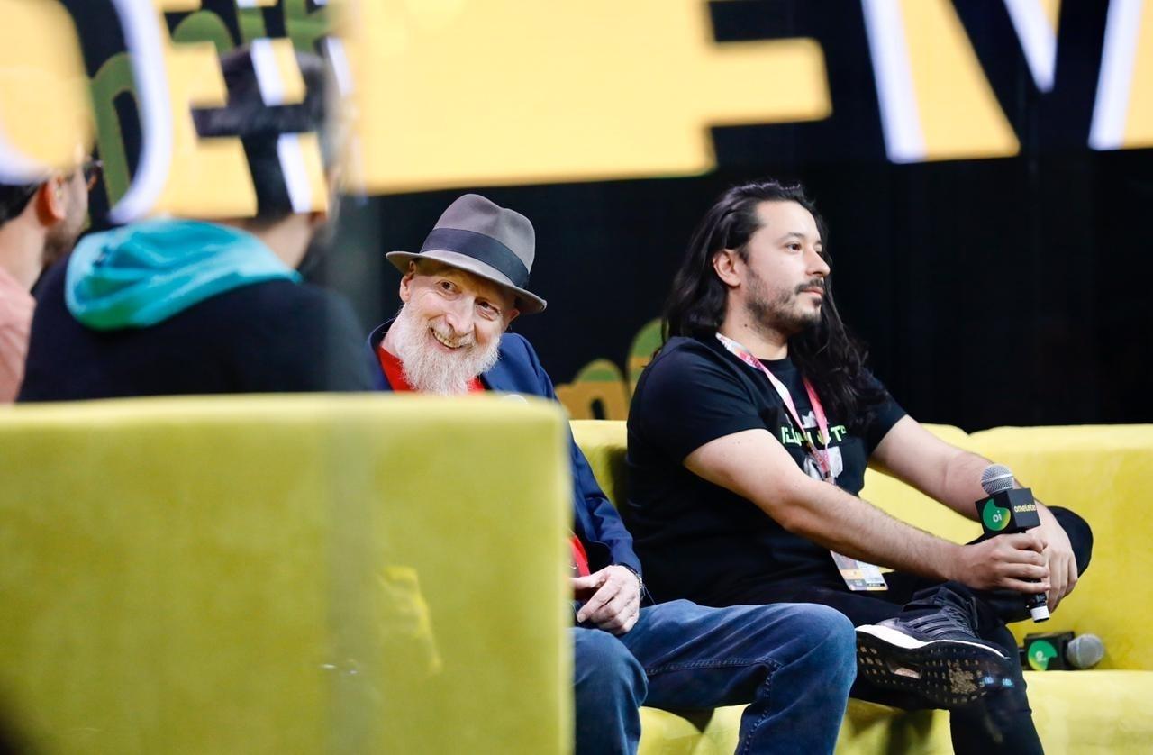 Frank Miller participou de painel com Rafael Grampá durante a CCXP 2019 - Mariana Pekin/UOL