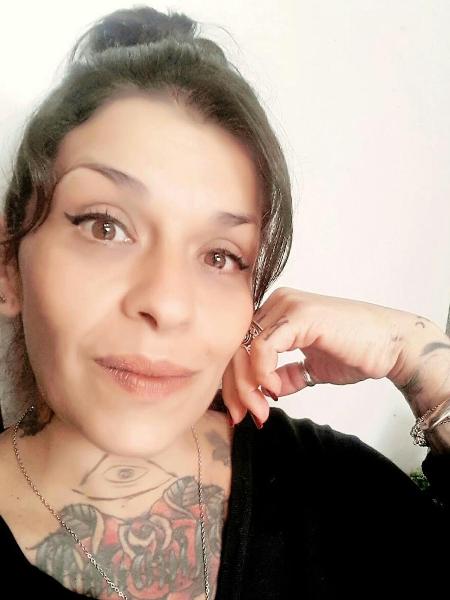 Vítima de violência doméstica, Patricia Lopes foi atendida pelo projeto Um Novo Olhar, comandado pela dermatologista Carla Góes - Reprodução