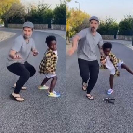 Bruno Gagliasso acompanha o filho em dança comemorativa - Reprodução / Instagram