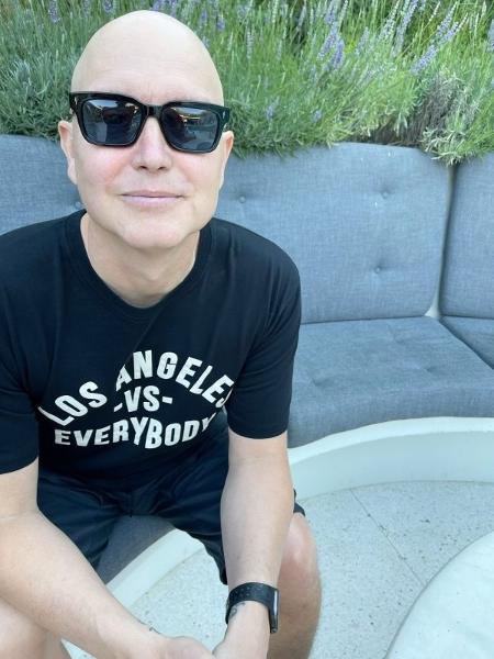 Mark Hoppus, do Blink 182, fez quimioterapia para combater um linfoma - Reprodução/Instagram