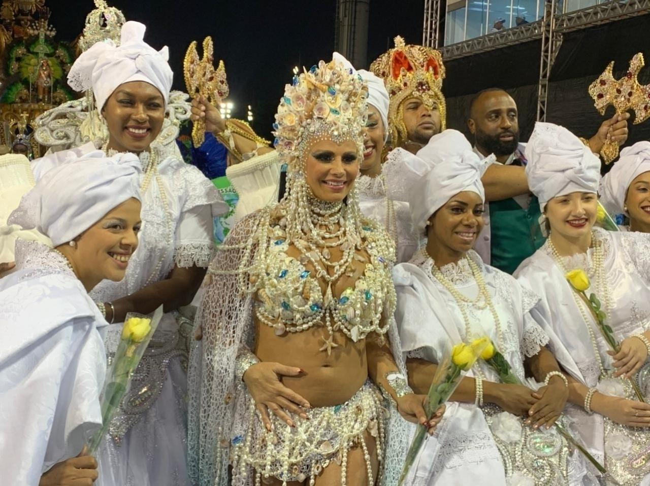Desfile da Mancha Verde, campeã no Grupo Especial - Bruno Laurato/Colaboração para o UOL