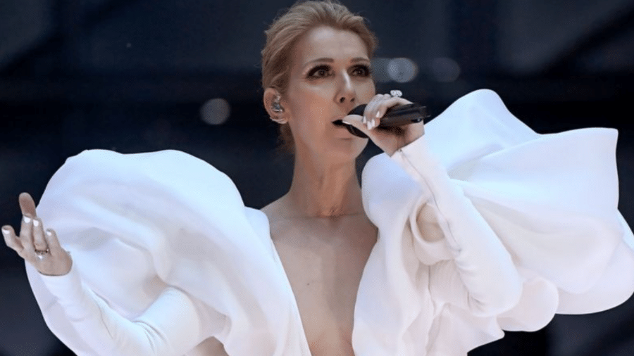 Céline Dion revelou que foi diagnosticada com síndrome da pessoa rígida - Getty Images via BBC News Brasil