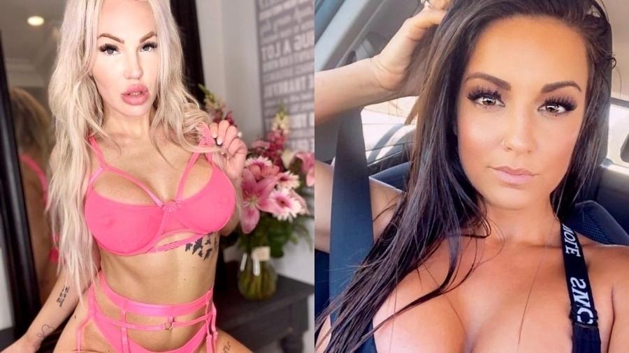 Ava James e Courtney Tillia desistiram da carreira como professoras pelo OnlyFans - Reprodução/Instagram