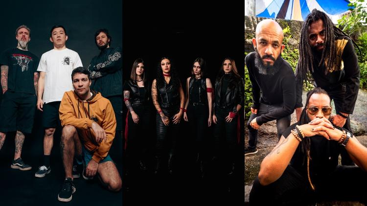 As bandas Dead Fish, Crypta e Black Pantera tocam no Supernova, do Rock in Rio, dia 15/9