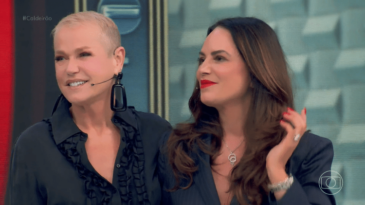 Xuxa conta que tomava banho de sol nua com Luiza Brunet