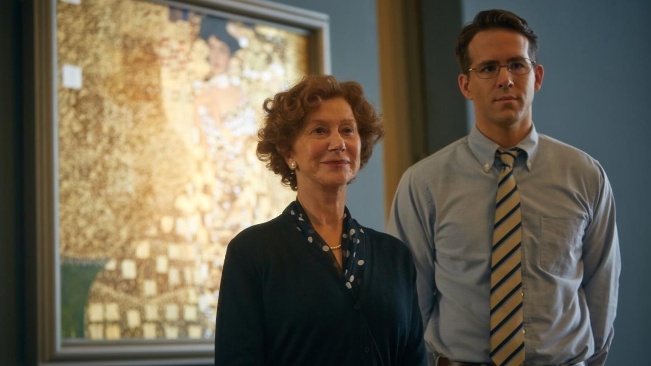 Helen Mirren e Ryan Reynolds em cena de "A Dama Dourada" - Divulgação