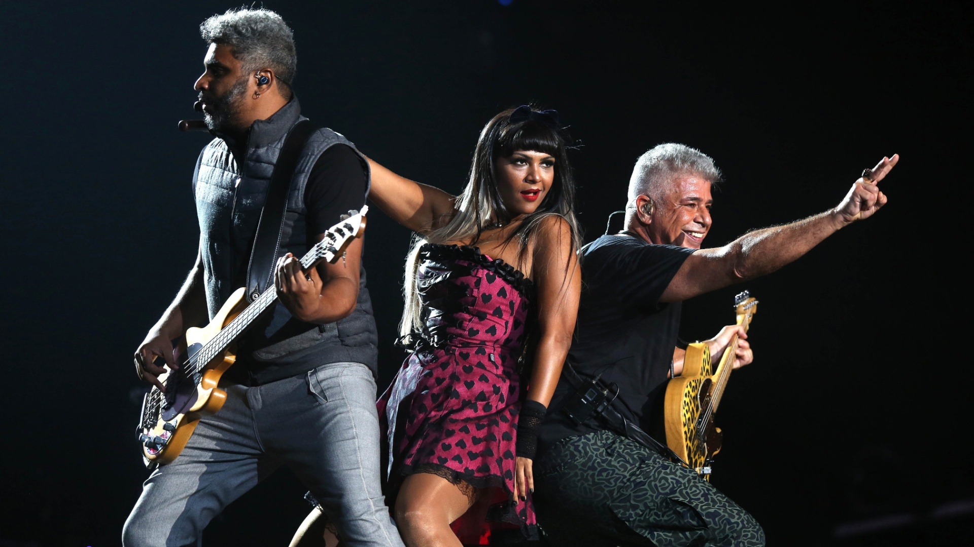 26.set.2015 - Lulu Santos abre as apresentações no palco Mundo no sexto dia do Rock in Rio 2015 - Fernando Maia/UOL