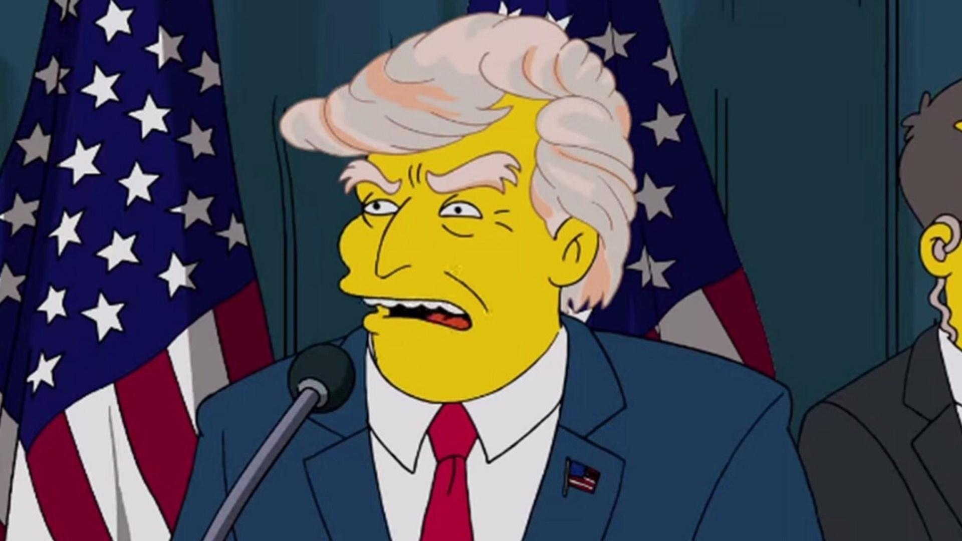 Cena da série "Os Simpsons" (1989) - Reprodução