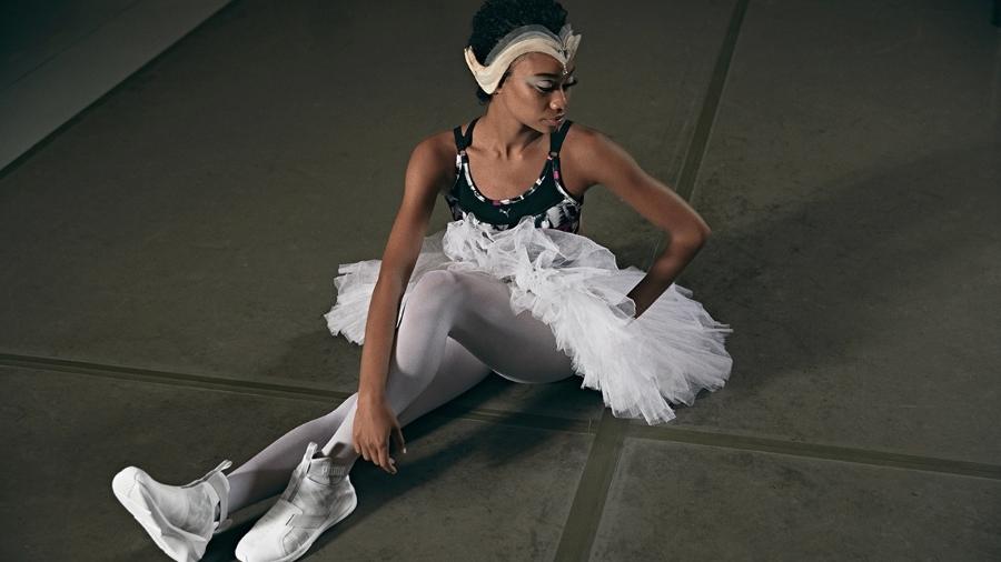 Bailarina do New York City Ballet em campanha para a nova coleção da Puma - Divulgação