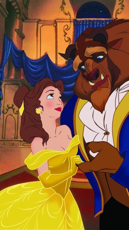 Cena da animação "A Bela e a Fera" (1991), da Disney - Divulgação