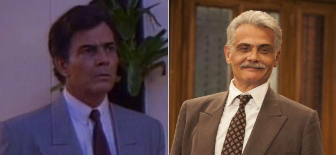 Tarcísio Meira e Tarcísio Filho - Reprodução/Globo/Divulgação