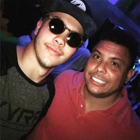 Ronald com o pai Ronaldo - Reprodução/Instagram - Reprodução/Instagram